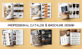 design modern product catalog and lookbook