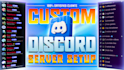 build a premium discord server with bots and roles
