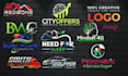 design flat modern, premium creative business favicon logo design app icon set