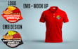 do a embroidery digitizing and a mock up