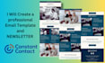 design constant contact newsletter email template