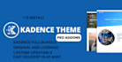 install kadence pro theme and kadence blocks pro updatable