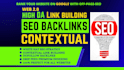 do link building high quality contextual dofollow seo backlinks for your website