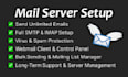set up imap and smtp mail server using postfix and dovecot