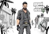 draw game style and gta character illustration for you