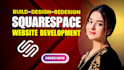 build a professional and responsive squarespace website