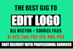 edit,cleanup,redraw,remake,recreate logo in vector