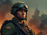 draw military themed illustrations