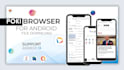 develop a fast, secure android browser with ads integration