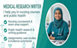 help in medical nursing courses, public health
