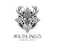 design beautiful wildlings martial arts logo