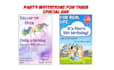 design quality childrens birthday party invitation flyers