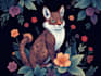 do digital illustrations of animals and botanic
