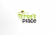 design frog kid playground logo