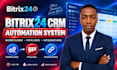 setup bitrix24 CRM, workflow automation, sales pipeline and integrations