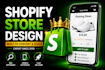 create shopify store for you