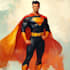 do an amazing superhero cartoon characters