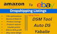 do amazon to ebay dropshipping via autods