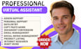 be your personal executive virtual assistant for business admin task data entry
