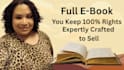 write an ebook that sells