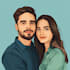 draw you anime couple art portrait