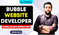 be your bubble io developer for saas or mvp website