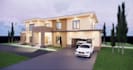 redesign 3d modern villa,residential and commercial building,landscape rendering