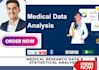do medical research data analysis and statistical analysis using spss