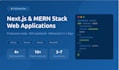 build your nextjs or mern stack web application