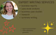 provide data driven business reports and case study research
