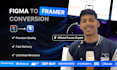 convert figma design to a framer website