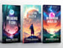 design fantasy, romance and sci fi book covers