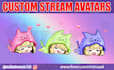 create custom special avatars for stream avatars