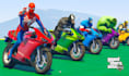 create gta v superheroes racing videos