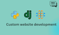 create ai website and software in python