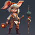 create game character art in unique style