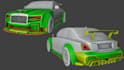 do custom 3d car part modeling and bodykits with details