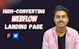 be your webflow developer, webflow expert, figma to webflow landing page