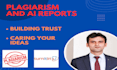 do instant plagiarism and ai check reports