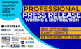 do press release writing and PR distribution SEO submit UK press release haro