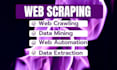 do web scraping, crawling, and data mining from any USA website