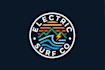 design a modern minimalist sea beach surfing logo
