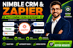 setup nimble keap gmass gmail envoke intercom slack maillup zapier integration