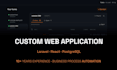 build a custom web application for your business