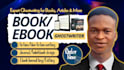 be ghostwriter, ghost book writer, ebook writer for fiction and non fiction