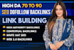 link building permanent high authority contextual dofollow backlinks for website