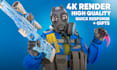 create cs2 agent render png
