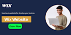 develop wix website, design and redesign