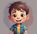 draw cute cartoon character