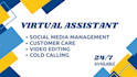 be your personal and a professional virtual assistant